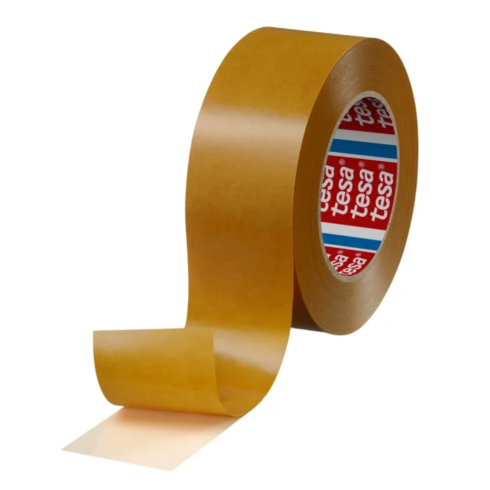 TESA® 4959-Tâp Gwehyddu Tryloyw ag Ochrau Dwbl- Gludydd Acrylig Premiwm Ar gyfer Cynulliad Diwydiannol